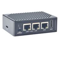 Carte de développement Linux NanoPi R5C pour Rockchip RK3568B2, 4 Go de RAM, 32 Go EMMC, Ethernet, USB, WIFI/BLE Kit