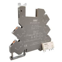 Relais de signalisation de type bornier CHIKU série RTP-S, montage sur rail DIN étroit de 6,2 mm, relais d'interface PLC pour armoire de commande