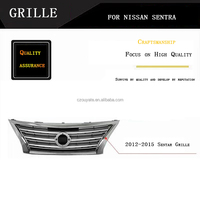 Pour NISSAN Sentra SYLPHY 2012-2016 Grille de pare-chocs avant OE 62310-3RA0A Matériau ABS Grille de radiateur Garniture de calandre