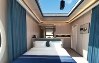 Fabricant de maisons de vacances préfabriquées mobiles Capsule spatiale en aluminium Hôtels
