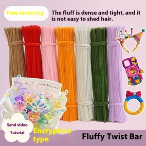 Juguete de Peluche Ultra Denso para Niños, Manualidades DIY, Unisex, Incluye Materiales de Madera y Papel en Bolsa de Embalaje - Product Image 6