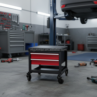 Robuster Multifunktionaler Autoreparatur-Werkstattstuhl mit Rollender Schublade OEM/ODM Anpassbar