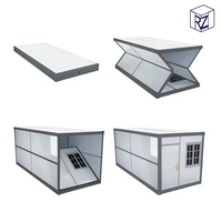Ray-Zen 20ft Bewegliches Faltbares Vorgefertigtes X-Typ Containerhaus mit Modernem Design für Heim, Büro & Hotel-Lagerung