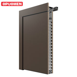 Minimaliste Intérieur <span class=keywords><strong>Écologique</strong></span> En Aluminium Nid D'abeille En <span class=keywords><strong>Bois</strong></span> Sans Cadre Porte Intérieure <span class=keywords><strong>Peinture</strong></span> Invisible Porte Cachée - Product Image 4