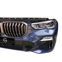 X5 G05 19-22 Bumper Depan Mobil Original Bekas Lengkap X5 G05 Modul Grill Depan untuk Lampu Depan BMW Bagian Depan Mobil