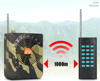 Amplificateur de son professionnel rechargeable à télécommande pour la chasse en extérieur, accessoire de chasse, dispositifs sonores
