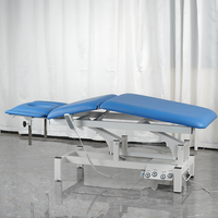 Ensemble de meubles de Salon de beauté, hauteur réglable, Table de chiropratique, lit de Massage de physiothérapie électrique