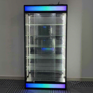 Custom gioiello vetrina vetrina vetrina su misura strato di vendita al dettaglio tabaccheria con luce a strisce led luce - Product Image 1