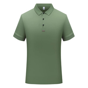 Polo à manches courtes, couleur unie, polyester respirant, pour usage quotidien - Product Image 3