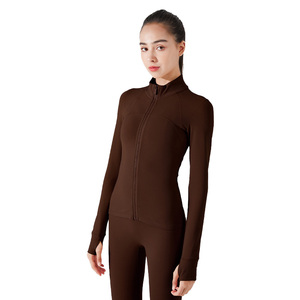 YC166 femmes hiver automne fermeture éclair vestes manches longues garder au chaud élégant chaud coût coupe-vent en plein air aventure haut/vestes - Product Image 5