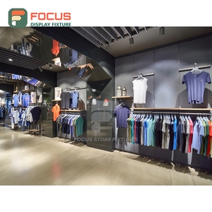 One-Stop Service Brand Store Aluminum Display System Concept Design Clothing Store - Product Image 3
