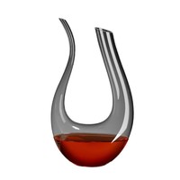 Carafe à vin rouge pour usage commercial, en verre cristal haut de gamme, style luxe discret, design moderne et minimaliste, avec aérateur, distributeur et verseur de spiritueux