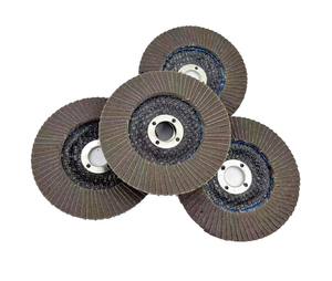 Disque à lamelles abrasif de qualité supérieure OEM, dureté moyenne, en zircone, pour le polissage de l'acier inoxydable, du métal, du bois, de la pierre, 40 # -120 #   115*22mm - Product Image 5