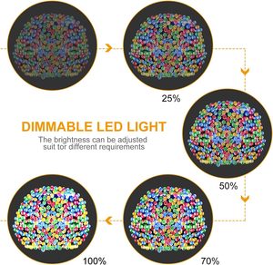 Guirlandes solaires de Noël pour extérieur, IP65, étanches, LED, télécommande, 8 modes d'éclairage, certifiées CE/RoHS, éclairage féérique - Product Image 5