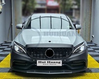 Haute qualité pour Mercedes benz classe C W205 2015-2021 mise à niveau vers W205 C63 Bodykit pare-chocs avant arrière Installation facile