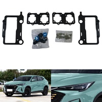 TAOCHIS Module adaptateur de cadre de style de voiture support de support de bricolage pour Changan Oshan X5 Plus 2023 mise à niveau de phare d'objectif matriciel