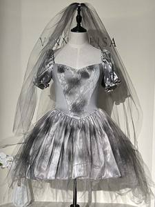 Adulto Purim Halloween Party Fantasia Mujer Sexy Fantasma <span class=keywords><strong>Novia</strong></span> Disfraz Scary Corpse Vampire Zombie Costume 2017 - Product Image 2