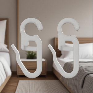 Ganci per tenda senza <span class=keywords><strong>cucire</strong></span> facile installazione anelli a Clip per drappeggi mantovane uso cucina casa ufficio - Product Image 3