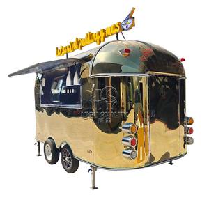 remorques de nourriture de cuisine de chariot de nourriture de crème glacée rapide de concession de restauration - Product Image 2
