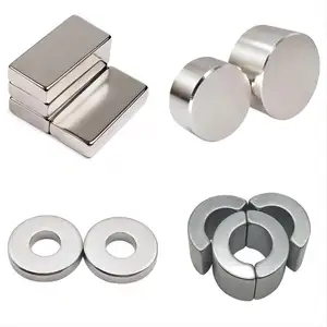 17 Years Experience Custom Magnetic Material Round Disc Ring Arc Permanent Super Strong Magnet Ndfeb Block Neodymium N52 Magnet