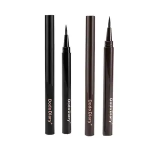 Trucco vegano Eyeliner Private Label trucco penna per Eyeliner marrone nero liquido matita per Eyeliner impermeabile