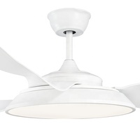 Ventilateur de lustres pratiques pour la maison ventilateurs de plafond à moteur CC de 42 ''pouces avec lumière et télécommande