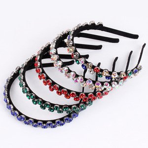 Hua Liyu – bandeau en strass pour femmes, accessoire de cheveux en cristal à la mode, pour cadeau, anniversaire, vacances - Product Image 4