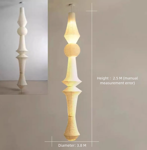 Suspension moderne japonaise <span class=keywords><strong>en</strong></span> <span class=keywords><strong>papier</strong></span> de riz, <span class=keywords><strong>lustre</strong></span> de salon intérieur à intensité variable, nouveau produit pour la décoration intérieure - Product Image 3