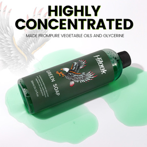 Savon Vert Nettoyant Doux pour Tatouages Formule Personnalisée Soin Après-Tatouage pour Peaux Sensibles TATTOO CLEAN GREEN SOAP - Product Image 3