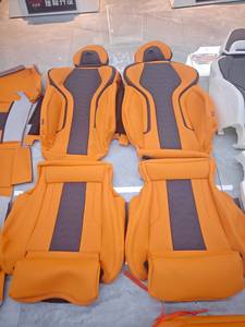 Fundas de Asientos Personalizadas para el Interior del Automóvil, Juego Completo para 5 <span class=keywords><strong>Plazas</strong></span>, Cuero de Alta Calidad para <span class=keywords><strong>BMW</strong></span> Serie <span class=keywords><strong>7</strong></span>/5/3/1, <span class=keywords><strong>X5</strong></span>, X3, X1 - Product Image 5