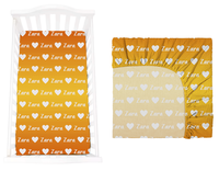 Draps de lit personnalisés de haute qualité en bambou pour bébé, ensemble de literie pour enfants, 95% viscose de bambou, 5% élasthanne, vêtements de nuit