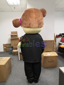 ชุดมาสค็อตสำหรับงานเลี้ยงการแสดงตุ๊กตาคนนำโชคเด็กผู้หญิงนำโชคแบบสั่งทำได้จากโรงงาน - Product Image 6
