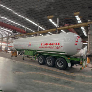 Remolque Cisterna de Gas GLP de Acero de 3 Ejes <span class=keywords><strong>ASEM</strong></span> Usado de 59 Cbm - Product Image 3