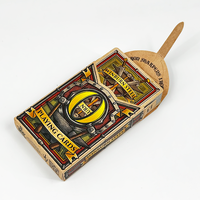 Papier personnalisé imperméable de haute qualité logo de carte à jouer au poker personnalisé avec boîte pour Casino fête de famille