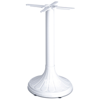 Vente à chaud Pieds de table en laiton en fonte Support de jambe polyvalent pour manger en plein air Hôtels Bars à la maison Revêtement en poudre industriel
