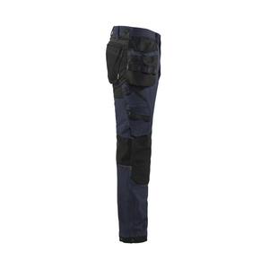 BLAKLADER - 152216458699C56 Pantalones artesanos 4 vías elásticos Azul marino oscuro/Negro-PANTALÓN DE TRABAJO EAN 7330509723487 - Product Image 4
