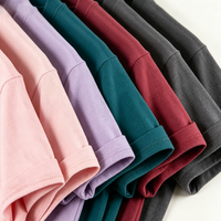 Camiseta de Algodón de Alta Calidad 280g para Hombre, Hombro Caído, Corte Relajado, Manga Corta, Personalizable, en Blanco, Peso Pesado, Venta al por Mayor, Proveedor a Granel