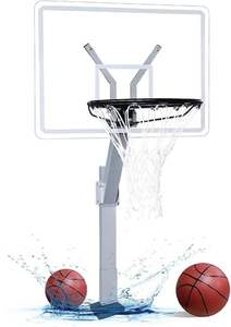 Système <span class=keywords><strong>de</strong></span> <span class=keywords><strong>panier</strong></span> <span class=keywords><strong>de</strong></span> <span class=keywords><strong>basket</strong></span>-ball réglable à longue durée <span class=keywords><strong>de</strong></span> vie pour piscine creusée extérieure - Product Image 4