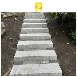 BOTON STONE Vente en gros de dalles de sol en pierre naturelle modernes Escaliers en granit noir design - Product Image 4