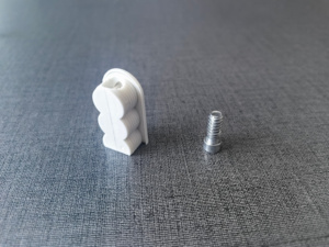 Three-in-one White Plastic Furniture Connectors for <b>Kitchen</b> <b>Cabinet</b> Shelf Supports with Easy Installation and Strong Design - Product Image 3