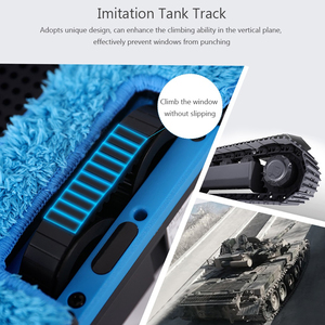 <span class=keywords><strong>HOBOT</strong></span> 288 Nettoyeur de vitres électrique intelligent à pulvérisation d'eau, robot de nettoyage automatique des vitres avec télécommande par application - Product Image 4