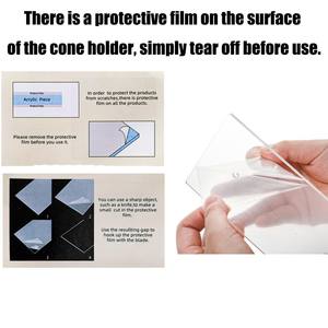 ที่วางโคนไอศกรีมอะคริลิค 6 ช่อง สำหรับงานแต่งงาน วันเกิด คริสต์มาส วันขอบคุณพระเจ้า ปาร์ตี้ หรือบุฟเฟ่ต์ - Product Image 6