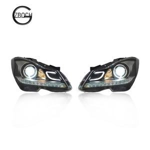 Phare W204 pour <span class=keywords><strong>Mercedes</strong></span> Benz Classe C W204 C180 C200 <span class=keywords><strong>C250</strong></span> C300 2012-2014, feux avant, lampe avant, phares W204 - Product Image 6