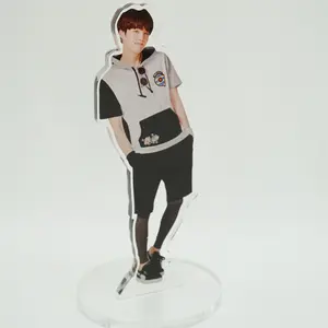 Cetak Kustom dan Die Cut Lucu Figur Akrilik Anime Tampilan Standee UV Cetak Akrilik Standee