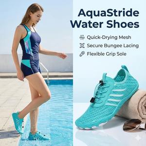 Zapatos de Agua para Deportes al Aire Libre, Modelo 005, Ligeros, para Caminar por el Río, Fitness en Interiores, Playa, en Caja de Fábrica - Product Image 1