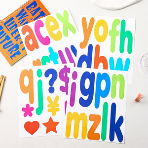<span class=keywords><strong>Adesivi</strong></span> da 5.3 pollici <span class=keywords><strong>con</strong></span> lettere impermeabili in vinile libro alfabeto autoadesivo <span class=keywords><strong>per</strong></span> lavagna scuola decorazione murale lettere minuscole Sticker - Product Image 5
