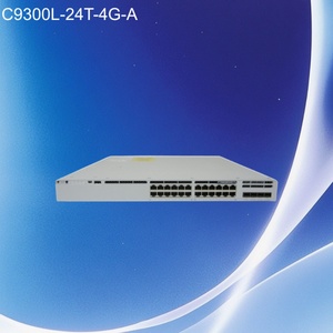 Original New C9300L-24T-4G-A 24 Port Fixed Uplinks Data Only 4X1G Uplinks for <b>Catalyst</b> 9300 Stackable POE SNMP QoS - Product Image 1