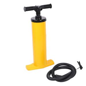 Pompe à main à air gonflable de jouets de piscine de double <span class=keywords><strong>action</strong></span> à volume élevé 4 PSI pompe de taille moyenne jaune de 4 litres - Product Image 4
