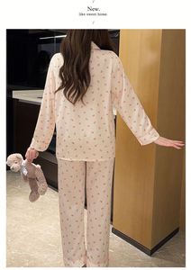 Nuovi Completi Autunnali <span class=keywords><strong>da</strong></span> <span class=keywords><strong>Casa</strong></span> per Donna, Pigiami a Maniche Lunghe, Abbigliamento per il Tempo Libero - Product Image 5