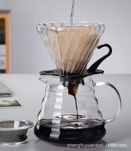 Set per caffè e tè fatto a mano da 360ml 600ml in vetro borosilicato da 800ml, tra cui tazza e gocciolatore - Product Image 5
